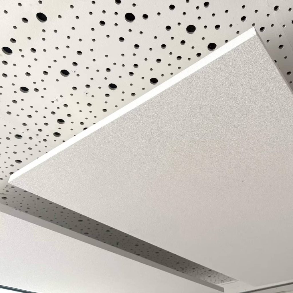 Acoustic gypsum board partition for soundproofing office in Doha