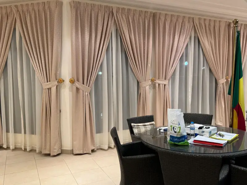 blackout curtains