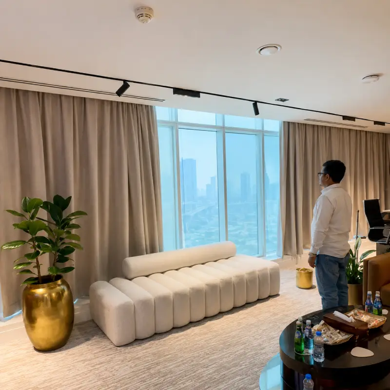 Motorized Curtains by fusion goal