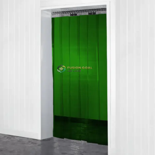 Tinted PVC welding strip curtain Qatar