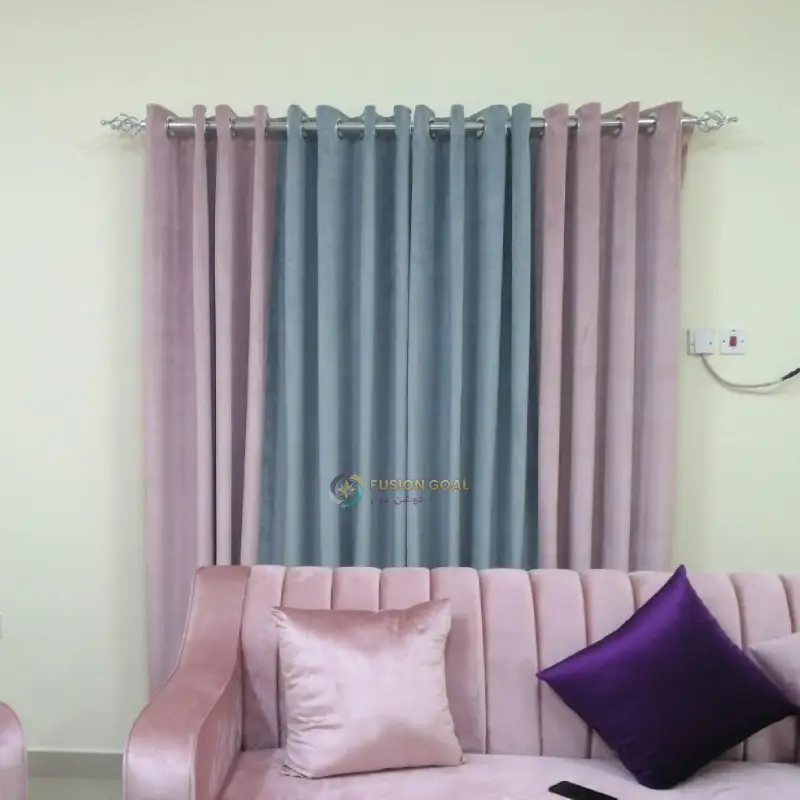 Soundproof blackout curtains for Doha bedrooms