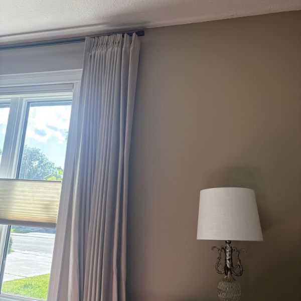 Sheer Curtain Project done by fusion goal in doha
